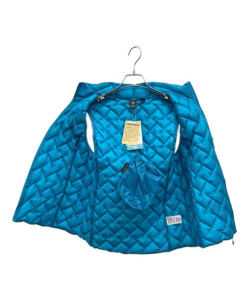 mont-bell（モンベル）mont-bell (モンベル) 1000フィルパワーEXダウンベスト ブルー サイズ:US/EUR S 未使用品の古着・服飾アイテム