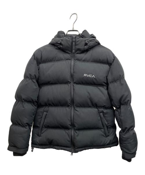 RVCA（ルーカ）RVCA (ルーカ) BALANCE PUFFER HOOD JACKET（バランスパファーフードジャケット） ブラック サイズ:Mの古着・服飾アイテム