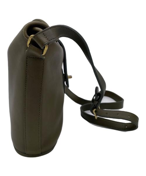 COACH（コーチ）COACH (コーチ) レザーショルダーバッグ ブラウンの古着・服飾アイテム