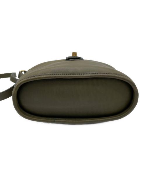 COACH（コーチ）COACH (コーチ) レザーショルダーバッグ ブラウンの古着・服飾アイテム