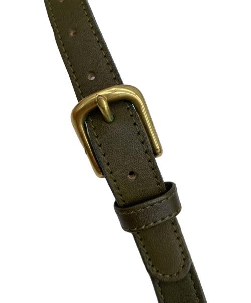 COACH（コーチ）COACH (コーチ) レザーショルダーバッグ ブラウンの古着・服飾アイテム