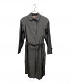 BURBERRY LONDONバーバリーロンドン）の古着「ステンカラーコート」｜グレー