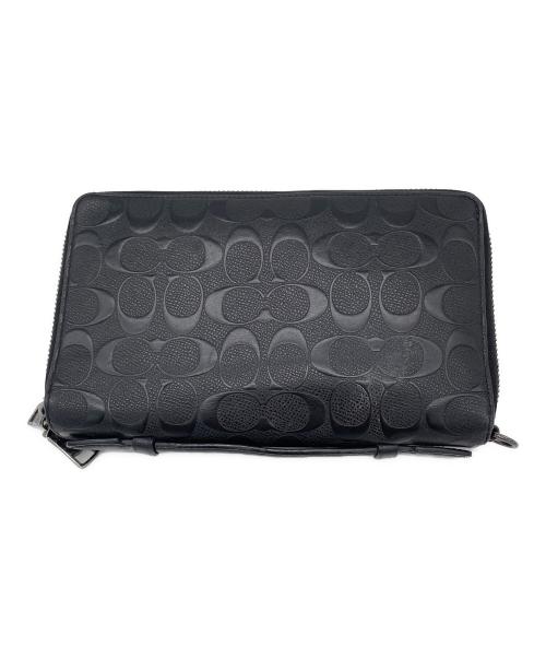 COACH（コーチ）COACH (コーチ) ダブル ジップ トラベル オーガナイザー　トラベルウォレットの古着・服飾アイテム