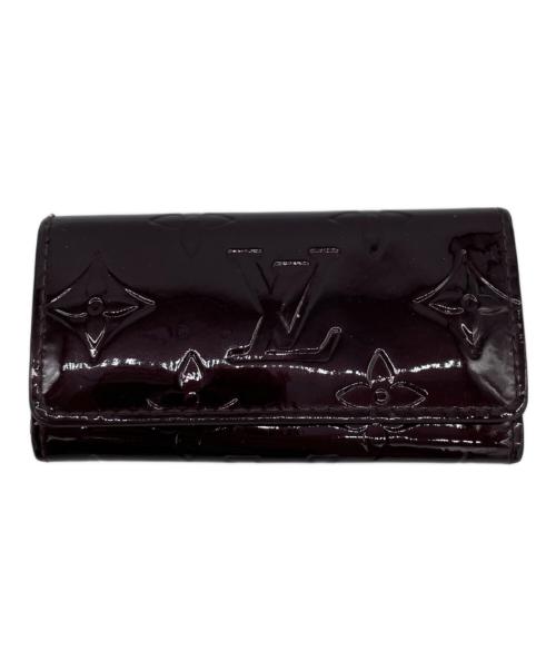 LOUIS VUITTON（ルイ ヴィトン）LOUIS VUITTON (ルイ ヴィトン) ミュルティクレ4 アマラント　キーケース アマラントの古着・服飾アイテム