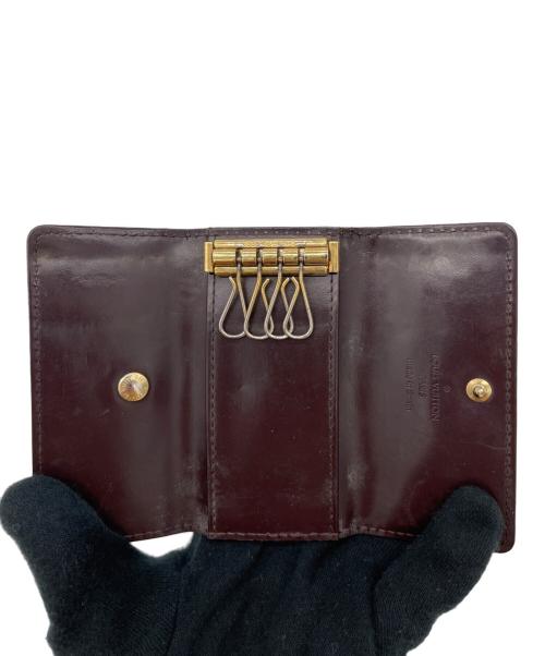 LOUIS VUITTON（ルイ ヴィトン）LOUIS VUITTON (ルイ ヴィトン) ミュルティクレ4 アマラント　キーケース アマラントの古着・服飾アイテム