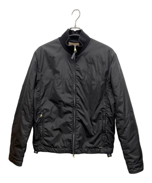 dunhill（ダンヒル）dunhill (ダンヒル) ジップアップジャケット ブラック サイズ:170/88Aの古着・服飾アイテム