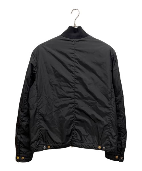 dunhill（ダンヒル）dunhill (ダンヒル) ジップアップジャケット ブラック サイズ:170/88Aの古着・服飾アイテム