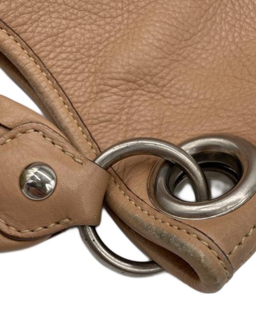 MIU MIU（ミュウミュウ）MIU MIU (ミュウミュウ) トートバッグ ベージュの古着・服飾アイテム