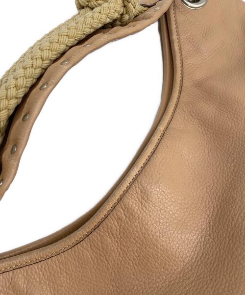 MIU MIU（ミュウミュウ）MIU MIU (ミュウミュウ) トートバッグ ベージュの古着・服飾アイテム