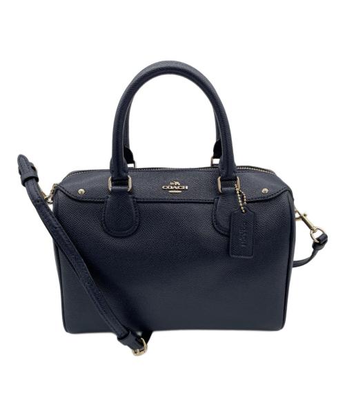 COACH（コーチ）COACH (コーチ) 2WAYショルダーバッグ ネイビーの古着・服飾アイテム