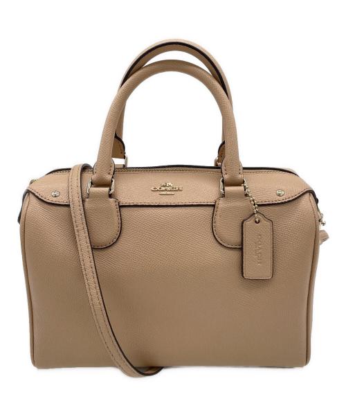 COACH（コーチ）COACH (コーチ) 2WAYショルダーバッグ ベージュの古着・服飾アイテム