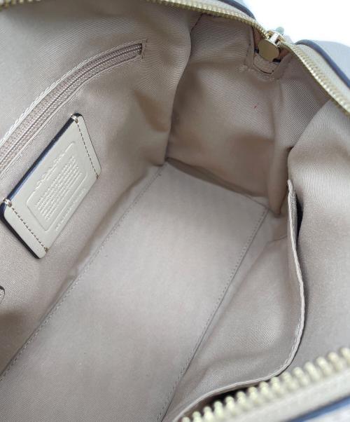 COACH（コーチ）COACH (コーチ) 2WAYショルダーバッグ ベージュの古着・服飾アイテム