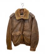 HARLEY-DAVIDSONハーレーダビッドソン）の古着「レザージャケット」｜ブラウン