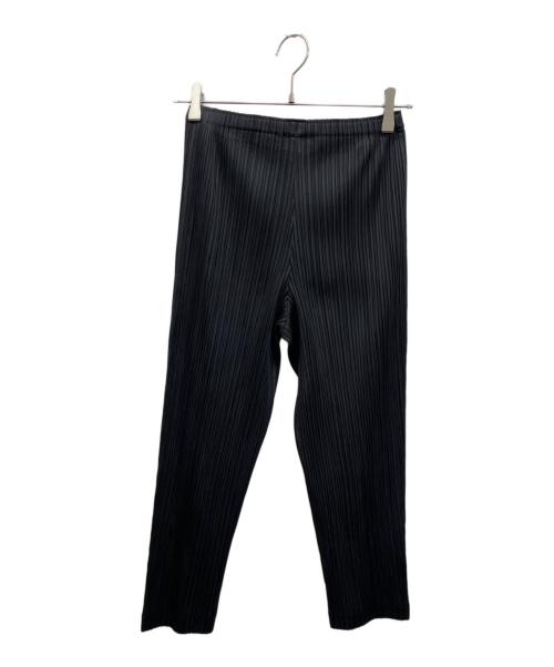 PLEATS PLEASE（プリーツプリーズ）PLEATS PLEASE (プリーツプリーズ) プリーツパンツ ブラック サイズ:4の古着・服飾アイテム