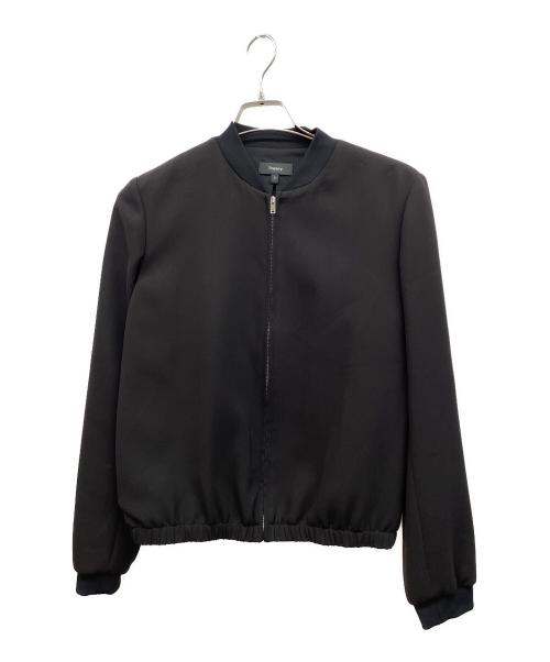 theory（セオリー）theory (セオリー) ジップジャケット ブラック サイズ:Sの古着・服飾アイテム
