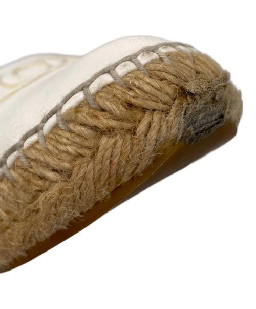 CHANEL（シャネル）CHANEL (シャネル) バレエシューズ ホワイト サイズ:サイズ表記無しの古着・服飾アイテム