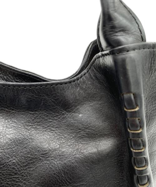 DAKOTA（ダコタ）Dakota (ダコタ) レザーバッグ ブラックの古着・服飾アイテム
