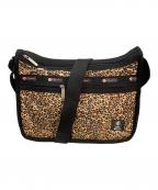 LeSportsac×X-GIRLレスポートサック×エックスガール）の古着「ショルダーバッグ」｜ベージュ