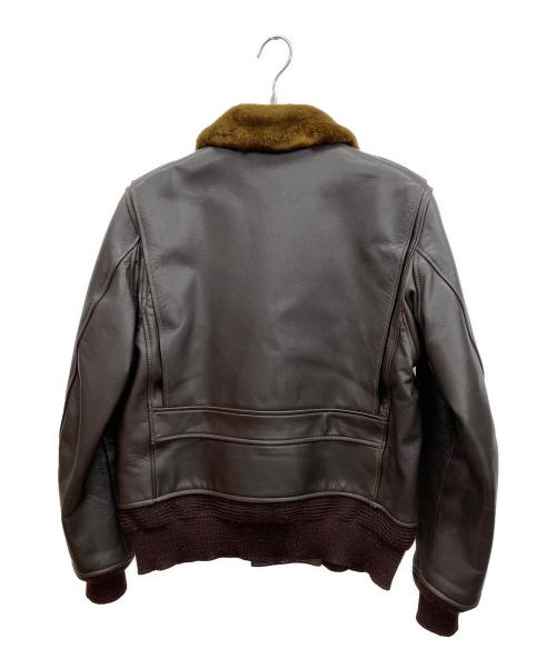 BUZZ RICKSON'S（バズリクソンズ）Buzz Rickson's (バズリクソンズ) レザージャケット ブラウン サイズ:38の古着・服飾アイテム