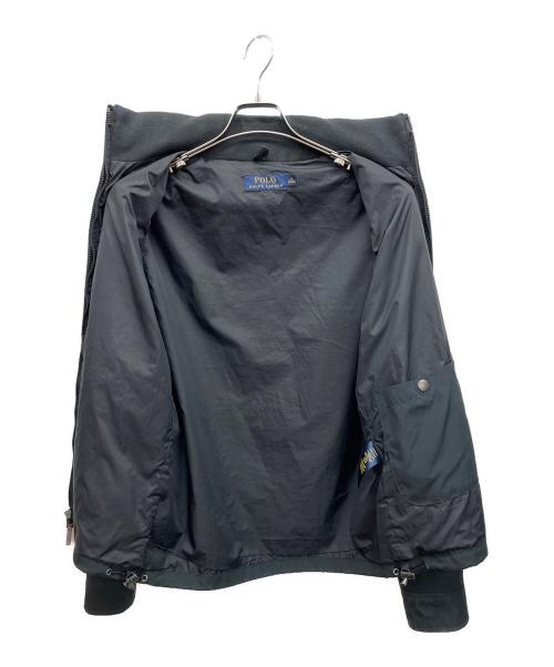 POLO RALPH LAUREN（ポロ・ラルフローレン）POLO RALPH LAUREN (ポロ・ラルフローレン) ジップジャケット ブラック サイズ:XSの古着・服飾アイテム