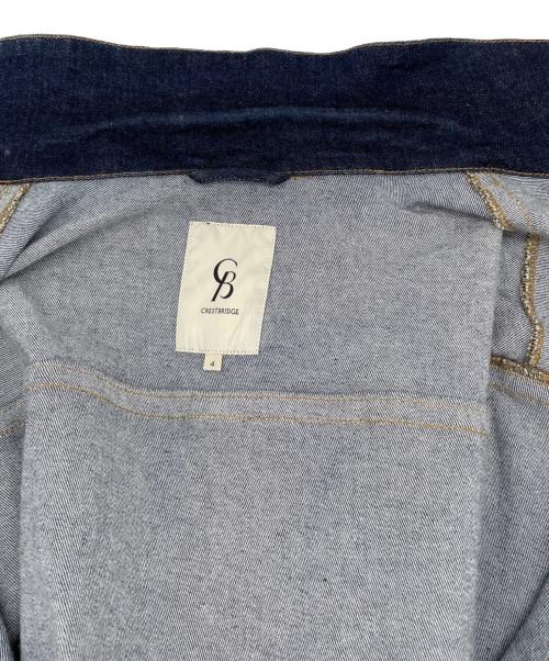 BLACK LABEL CRESTBRIDGE（ブラックレーベル クレストブリッジ）BLACK LABEL CRESTBRIDGE (ブラックレーベル クレストブリッジ) デニムジャケット インディゴ サイズ:4の古着・服飾アイテム