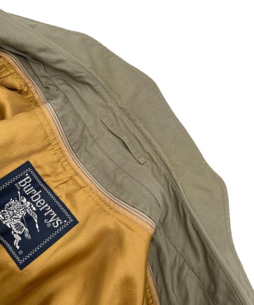 Burberry's（バーバリー）Burberry's (バーバリーズ) ライナー付ステンカラーコート カーキ サイズ:9ARの古着・服飾アイテム