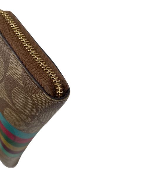 COACH（コーチ）COACH (コーチ) 長財布 ブラウンの古着・服飾アイテム