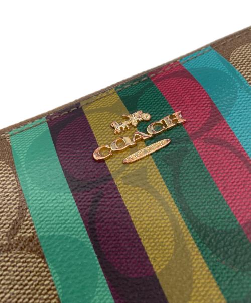 COACH（コーチ）COACH (コーチ) 長財布 ブラウンの古着・服飾アイテム