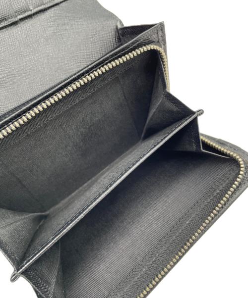 BURBERRY（バーバリー）BURBERRY (バーバリー) 2つ折り財布 ベージュ×ブラックの古着・服飾アイテム