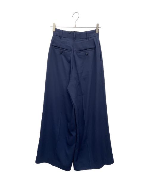 G.V.G.V（ジーヴィージーヴィー）G.V.G.V (ジーヴィージーヴィー) スラックス ネイビー サイズ:36の古着・服飾アイテム