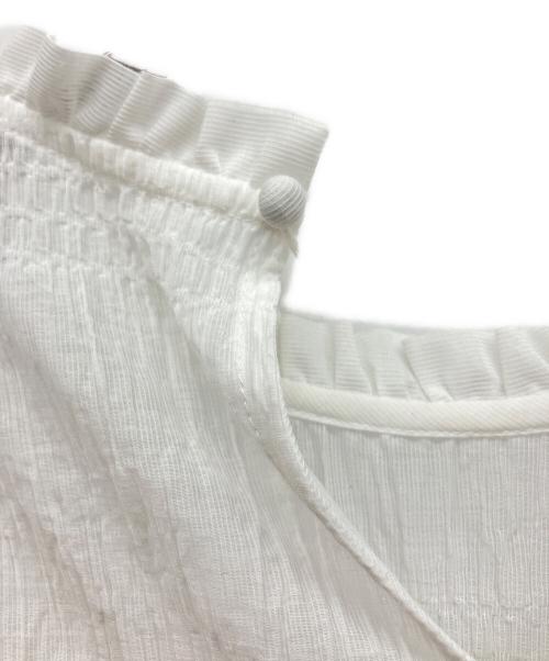 Spick and Span（スピック＆スパン）Spick and Span (スピック＆スパン) 長袖ブラウス ホワイト サイズ:サイズ表記無しの古着・服飾アイテム