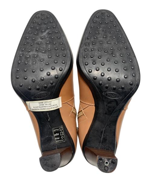 TOD'S（トッズ）TOD'S (トッズ) サイドジップブーツ ブラウン サイズ:37　1/2の古着・服飾アイテム