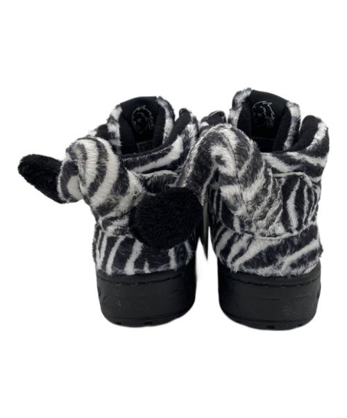 adidas Originals（アディダスオリジナル）adidas Originals (アディダスオリジナル) Jeremy Scott Zebra  ホワイト サイズ:23.5cmの古着・服飾アイテム