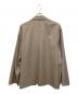 AURALEE (オーラリー) WOOL SILK TROPICAL SHIRTS JACKET（ウールシルクトロピカルシャツジャケット） ブラウン サイズ:5：14000円
