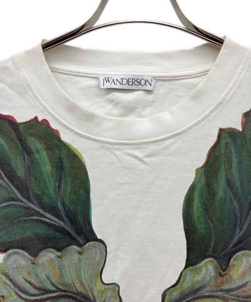 J.W.ANDERSON（ジェイダブリューアンダーソン）J.W.ANDERSON (ジェイダブリューアンダーソン) 半袖カットソー ホワイト サイズ:XSの古着・服飾アイテム