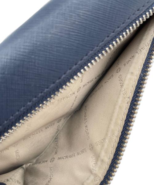 MICHAEL KORS（マイケル・コース）MICHAEL KORS (マイケル・コース) 長財布 ネイビーの古着・服飾アイテム