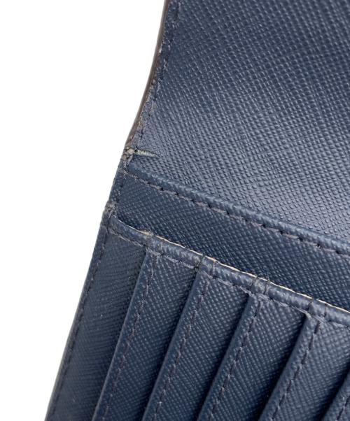 MICHAEL KORS（マイケル・コース）MICHAEL KORS (マイケル・コース) 長財布 ネイビーの古着・服飾アイテム