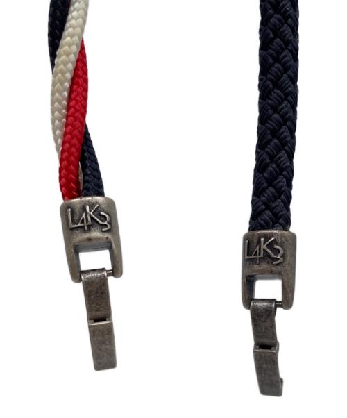 L4K3（レイク）L4K3 (レイク) ロープブレスレット トリコロールカラーの古着・服飾アイテム