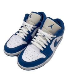 NIKE（ナイキ）の古着「Air Jordan 1 Low（エアジョーダン1 ロー）　スニーカー」｜ブルー×ホワイト