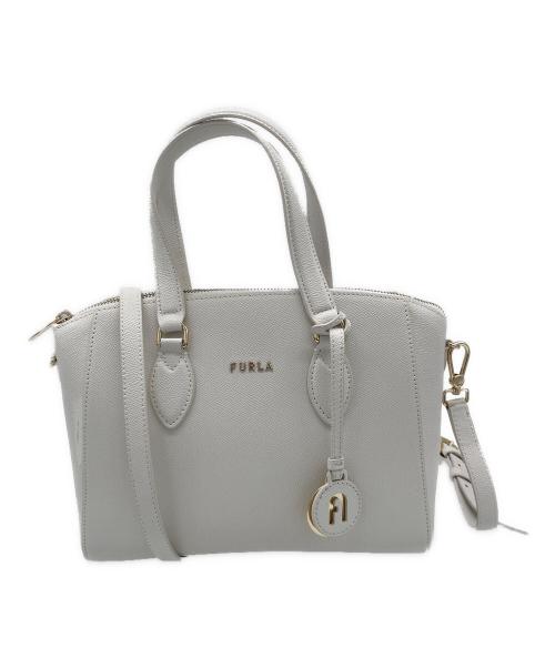 FURLA（フルラ）FURLA (フルラ) 2WAYバッグ ホワイトの古着・服飾アイテム