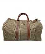 BURBERRYバーバリー）の古着「ボストンバッグ」｜ブラウン