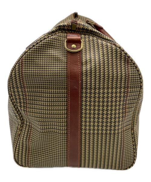 BURBERRY（バーバリー）BURBERRY (バーバリー) ボストンバッグ ブラウンの古着・服飾アイテム