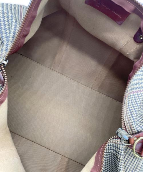 BURBERRY（バーバリー）BURBERRY (バーバリー) ボストンバッグ ブラウンの古着・服飾アイテム