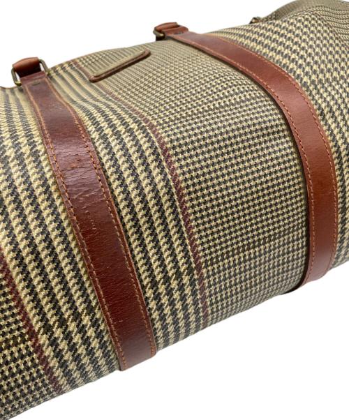 BURBERRY（バーバリー）BURBERRY (バーバリー) ボストンバッグ ブラウンの古着・服飾アイテム