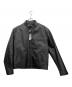 HORN WORKS（ホーンワークス）の古着「レザージャケット」｜ブラック