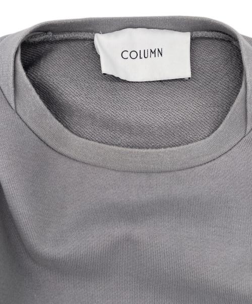 COLUMN（コラム）COLUMN (コラム) スウェット グレー サイズ:Mの古着・服飾アイテム