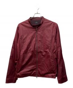 中古・古着通販】ETRO (エトロ) レザートリム ペイズリー柄マウンテン