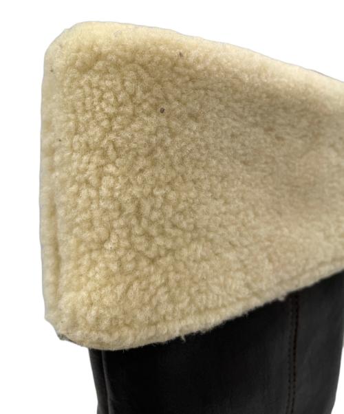 MIU MIU（ミュウミュウ）MIU MIU (ミュウミュウ) ロングブーツ ブラウン サイズ:37　1/2の古着・服飾アイテム