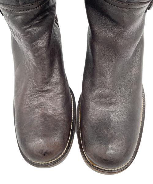 MIU MIU（ミュウミュウ）MIU MIU (ミュウミュウ) ロングブーツ ブラウン サイズ:37　1/2の古着・服飾アイテム