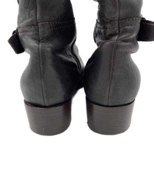 MIU MIU（ミュウミュウ）MIU MIU (ミュウミュウ) ロングブーツ ブラウン サイズ:37　1/2の古着・服飾アイテム